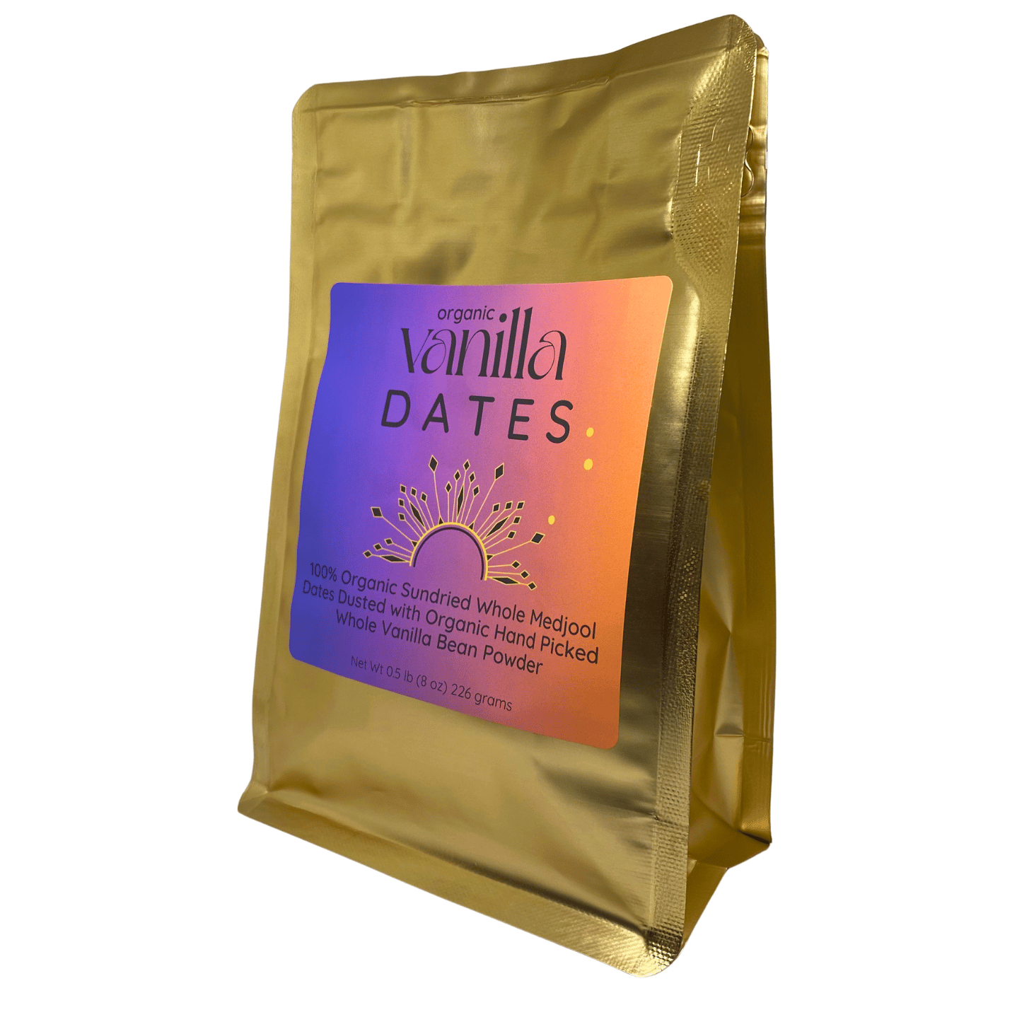 Orgainic Spiced Sun-Dried Dates - Cinnamon, Black Pepper, & Vanilla